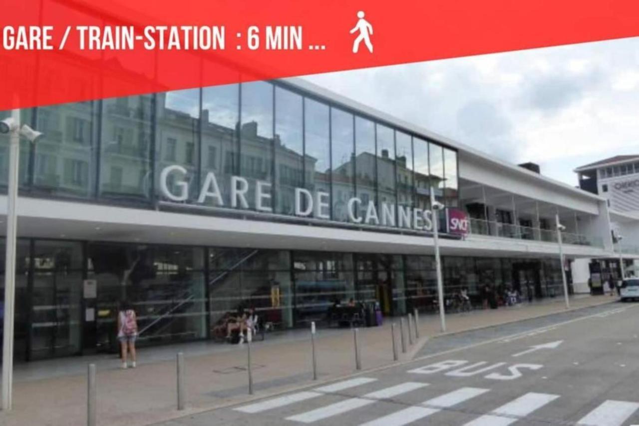 Cocoon Center - Rue D'Antibes - 200M Plage- Clim - Wifi - Unique Канны Экстерьер фото